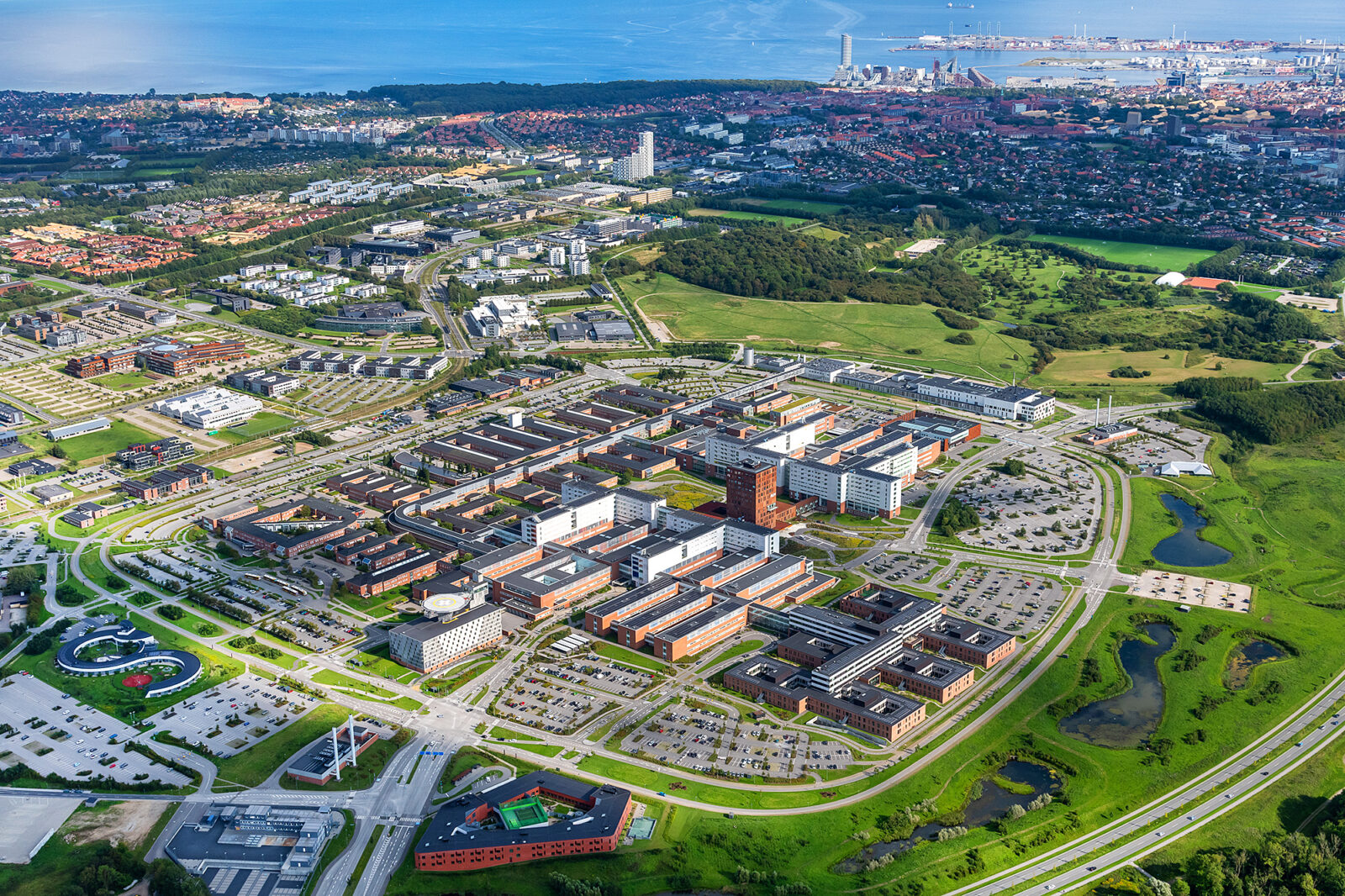 Photo of AUH from above